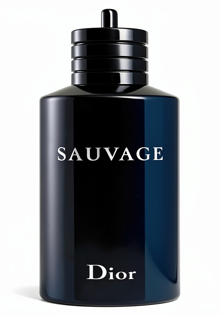 Dior Sauvage Eau de Toilette bottle displayed on a sleek surface