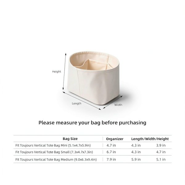 DGAZ Silk Handbag Organizer Mini Small Medium Custom Sizes-5