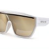 Dior DIORCLUB M7U Gold Gradient Shield Ladies Sunglasses-0