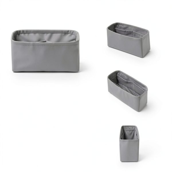 DGAZ Silk Handbag Organizer Lightweight Satin Purse Insert-3