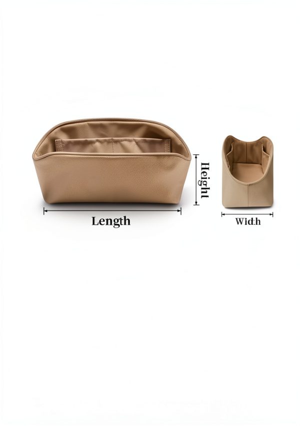 KINGS IN BAG Satin Handbag Organizer Portable Multi Pocket-7