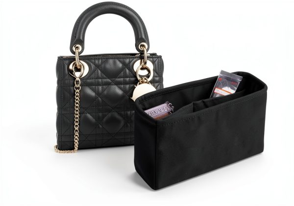 KINGS IN BAG Satin Handbag Organizer Custom Size Portable-0