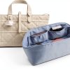 KINGS IN BAG Handbag Organizer Satin Polyester Multi Pocket-0