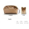 KINGS IN BAG Satin Handbag Organizer Portable Multi Pocket-6