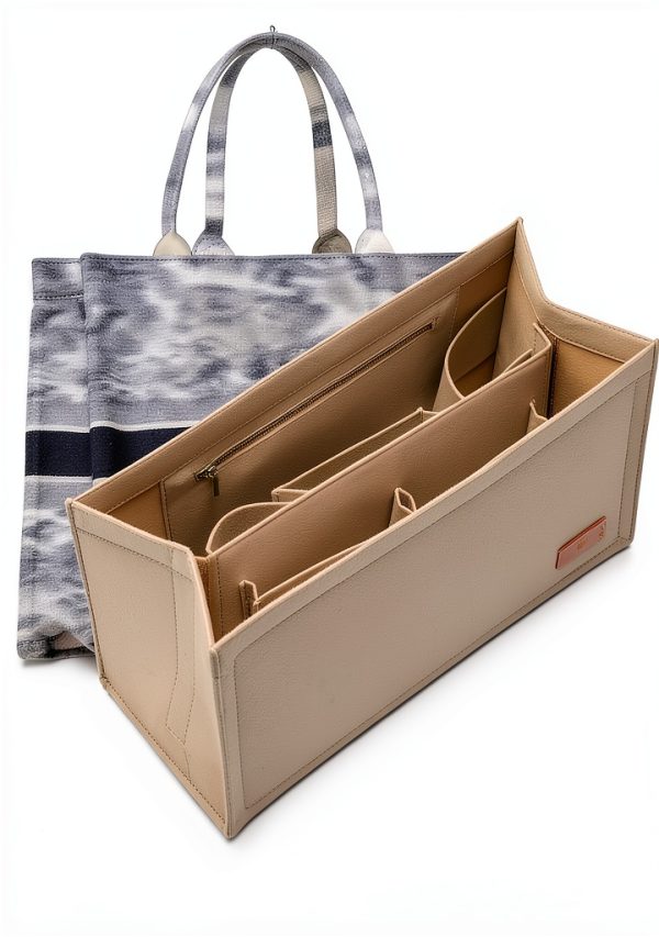 OAikor Dior Book Tote Organizer Insert Felt Lightweight-0