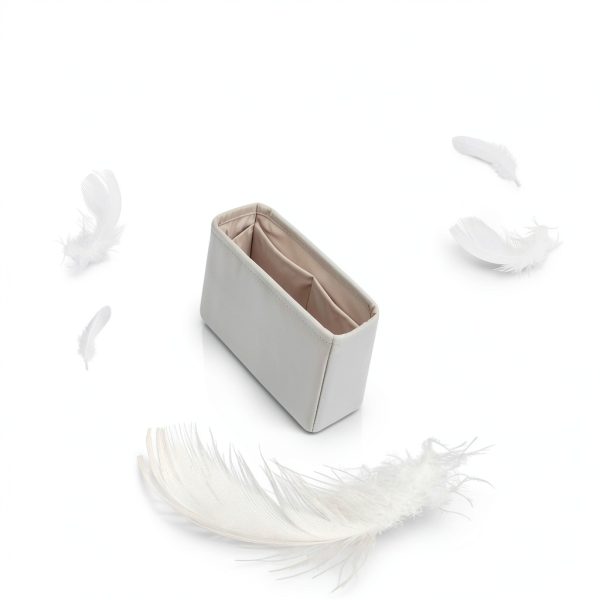 KINGS IN BAG Satin Handbag Organizer Portable Multi Pocket-5