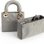 KINGS IN BAG Satin Handbag Organizer Portable Multi Pocket-0