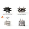 OAikor Dior Book Tote Organizer Insert Felt Lightweight-6