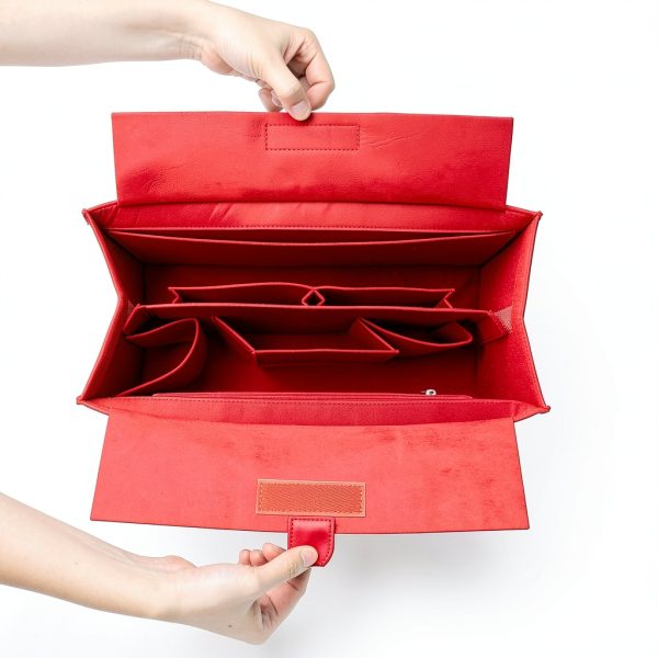 KESOIL Handbag Organizer Felt Insert 10 Compartments-5