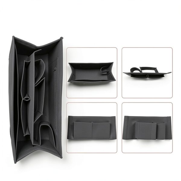 OAikor Felt Handbag Organizer Insert Structured Support LV-5