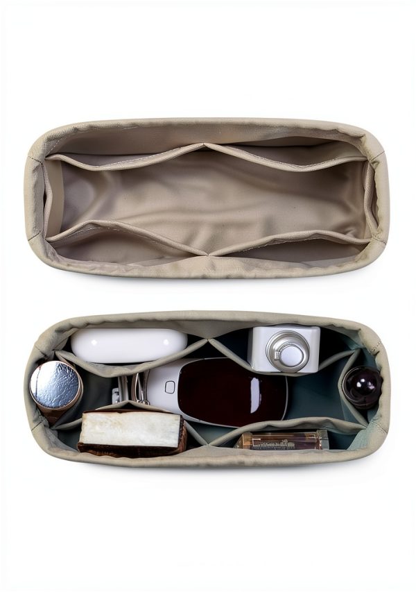 KINGS IN BAG Satin Handbag Organizer Portable Multi Pocket-1