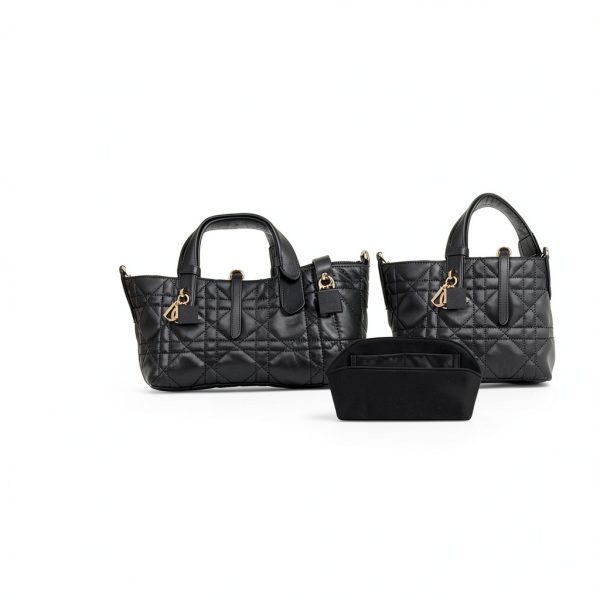 DGAZ Silk Handbag Organizer Lightweight Insert Mount Storage-3