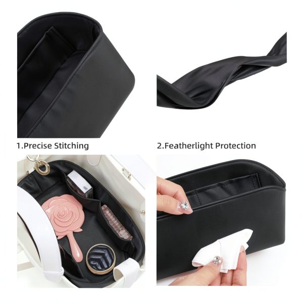 DGAZ Silk Handbag Organizer Lightweight Insert Mount Storage-2