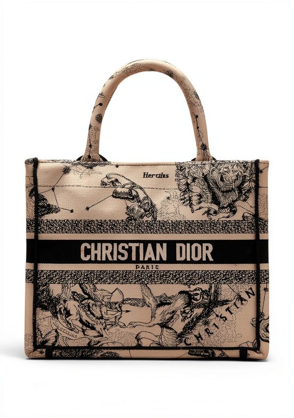 WGACA Vintage White Embroidered Womens Handbag One Size-1