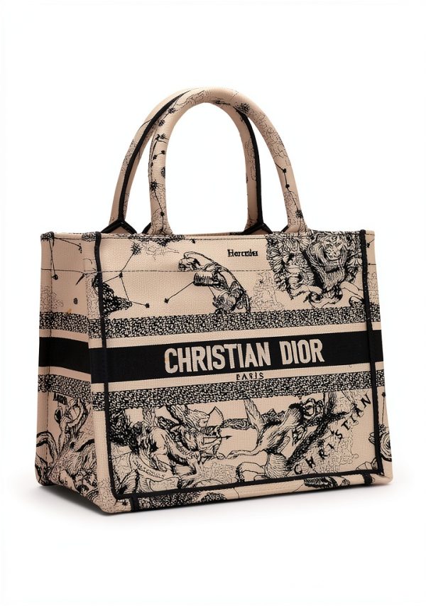 WGACA Vintage White Embroidered Womens Handbag One Size-3