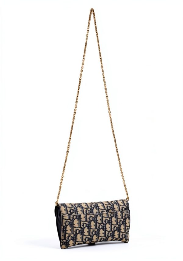 LePrix Womens Blue Handbag Heritage Design One Size-2